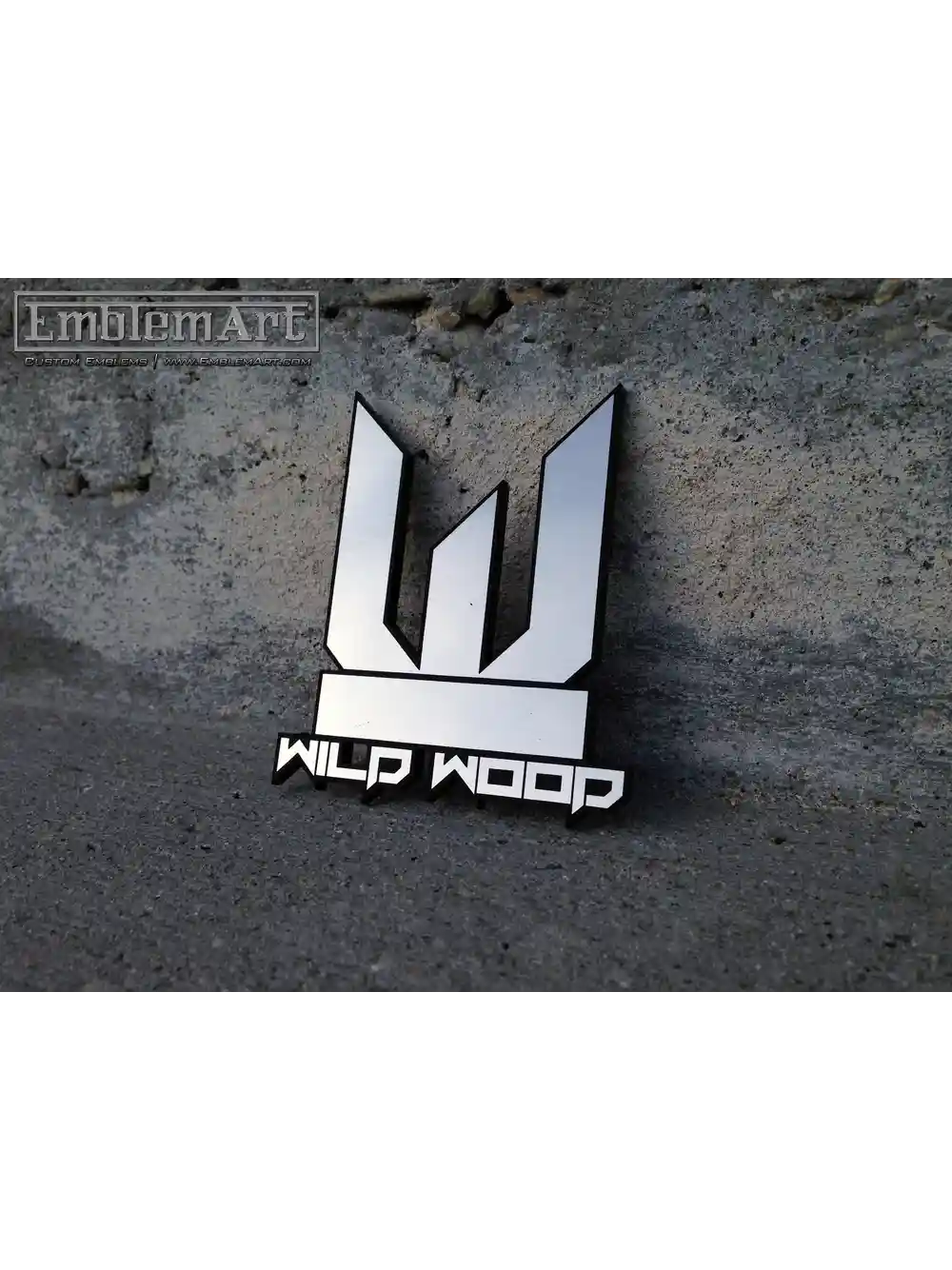 Custom Chrome Emblems - Wildwood01 Emblem