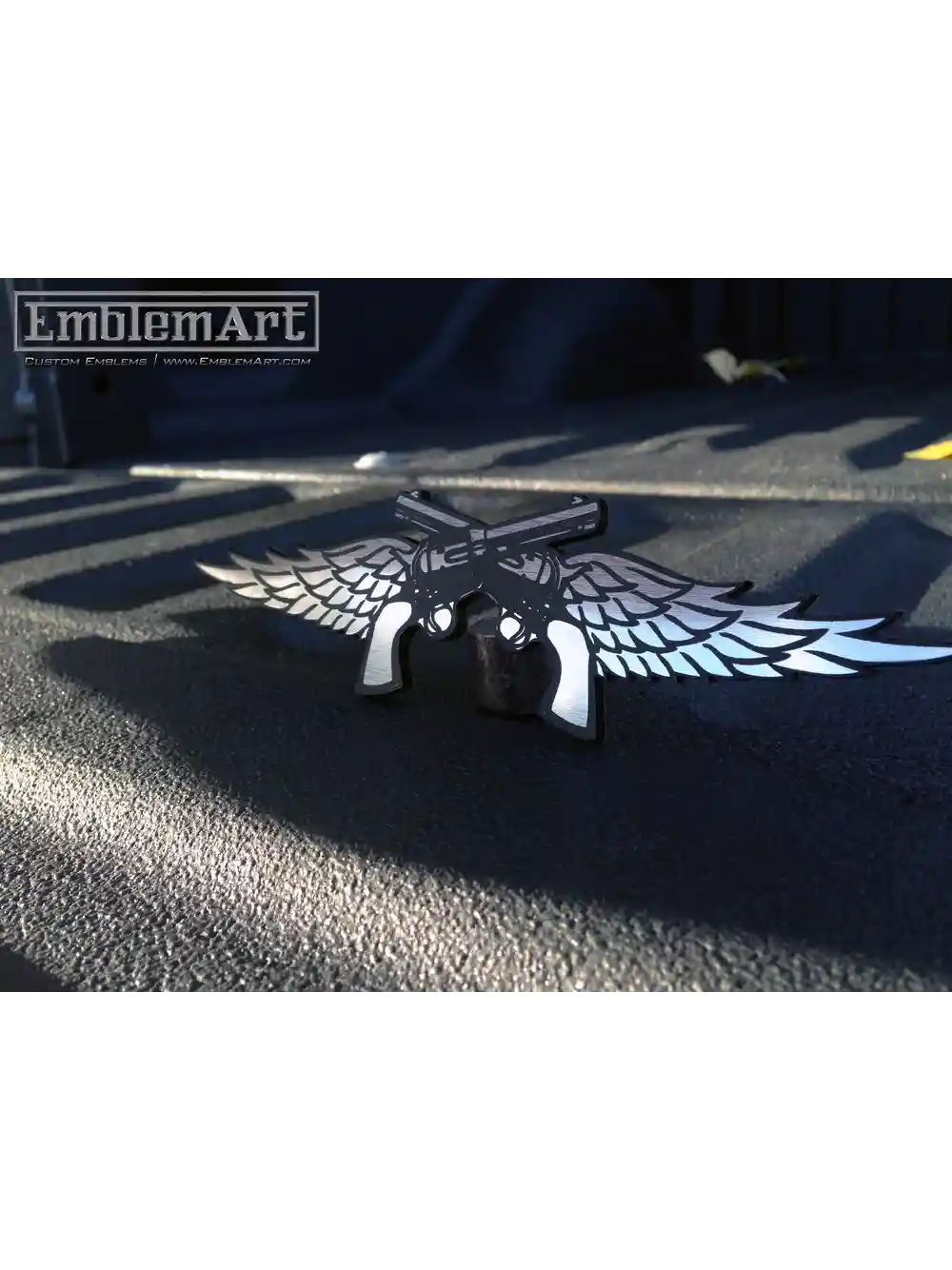 Custom Chrome Emblems - Wingguns02 Emblem