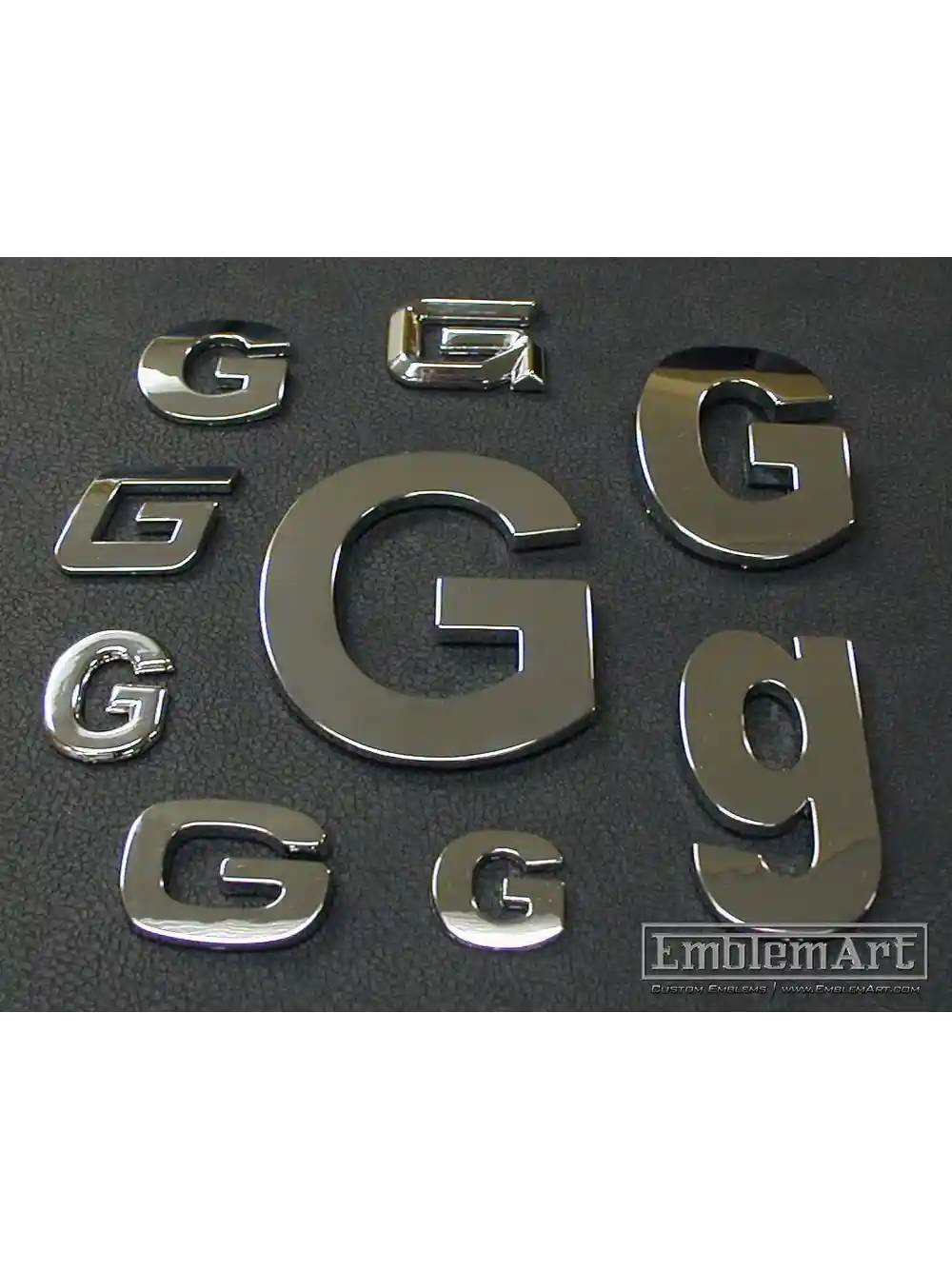 Custom Chrome Letters - Series Emblem