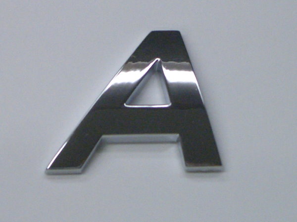 car letters car emblems Italic Chrome Letters - Custom Set chrome letters personalized chrome letters and numbers custom emblems
