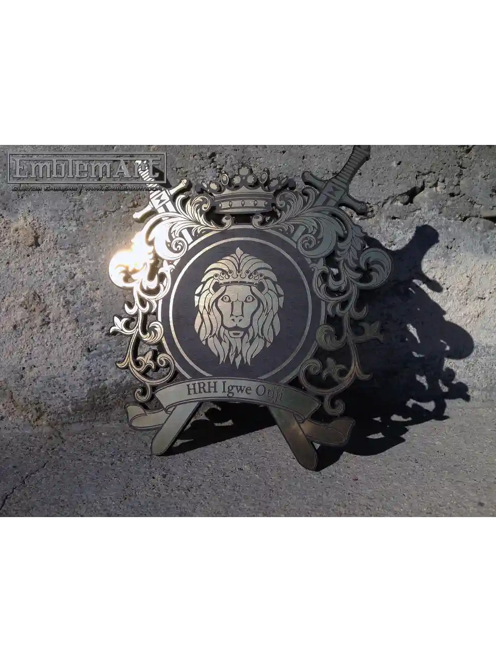 Custom Gold Emblems - Hrh01 Emblem