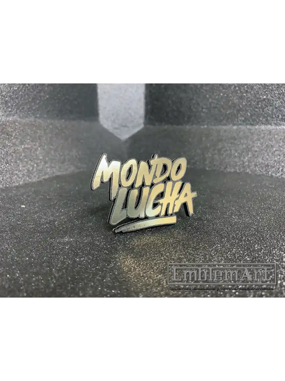 Custom Gold Emblems - Mondo Lucha 01 Gold Emblem