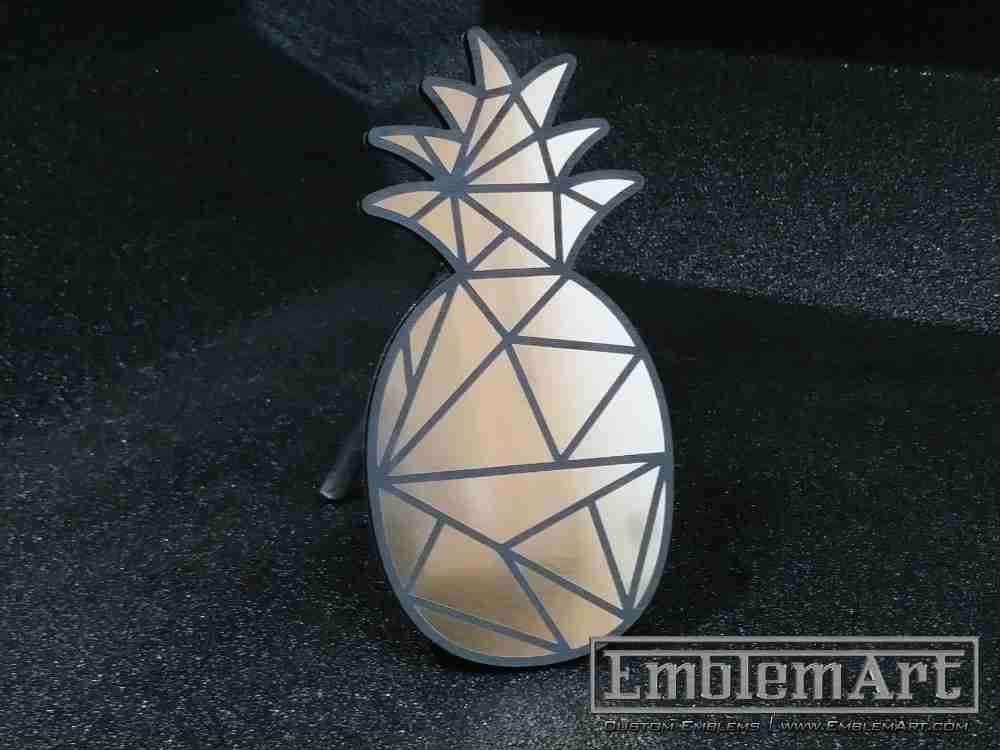Custom Gold Emblems - Custom Pineapple Custom Gold Emblem