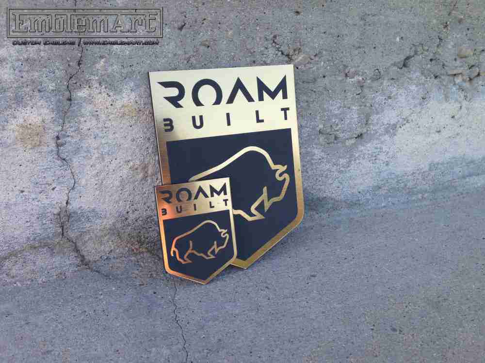 Custom Gold Emblems - Custom Roam Emblem