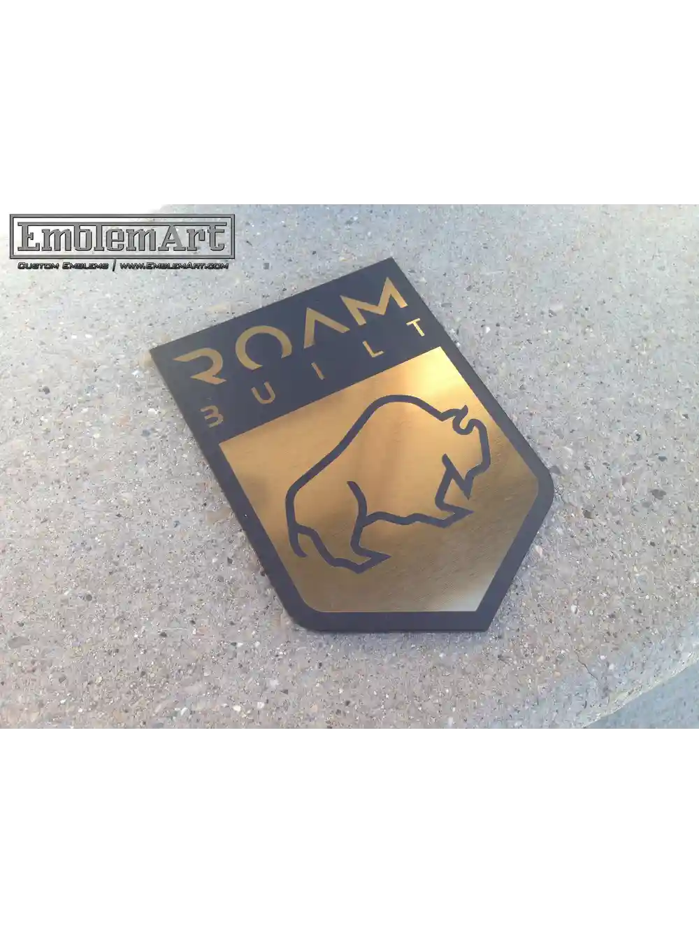 Custom Gold Emblems - Roambuilt02 Emblem