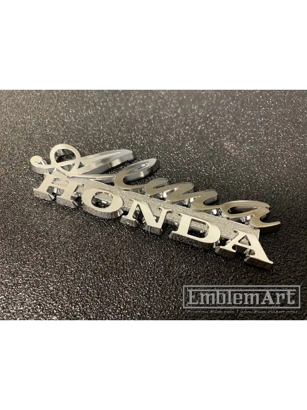 Custom Chrome Plated Emblems - Alma Chrome Plated 01 Emblem