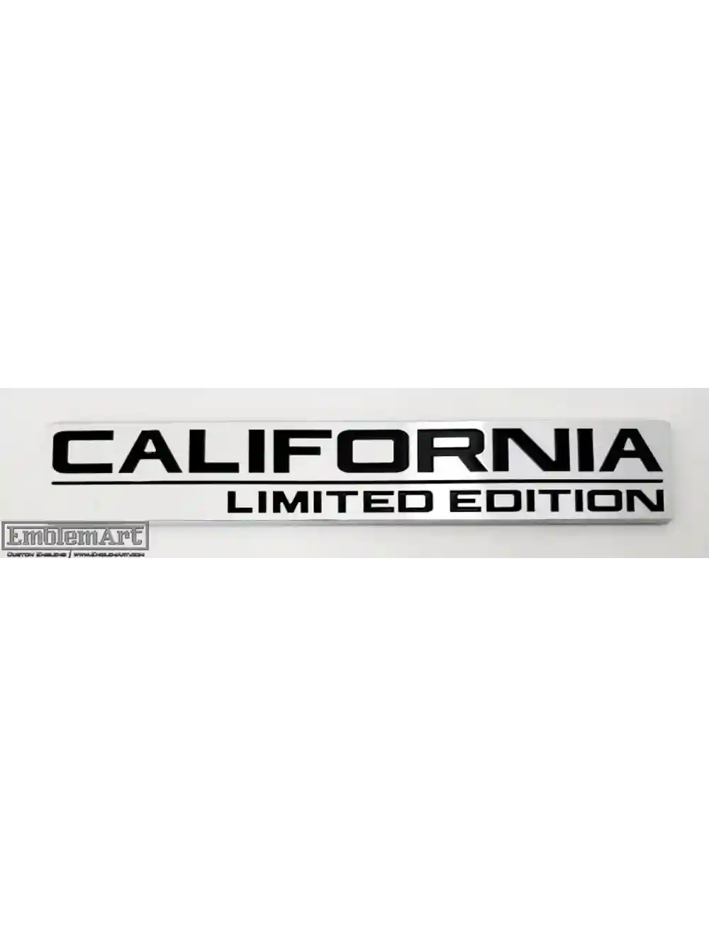 Custom Chrome Plated Emblems - Californialimited Emblem
