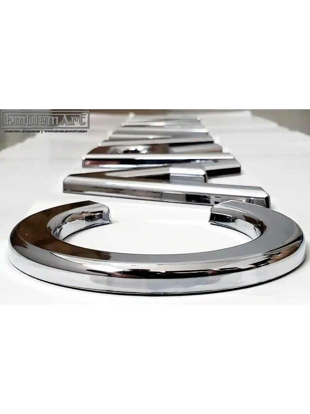 Custom Chrome Plated Emblems - Carvana02 Emblem