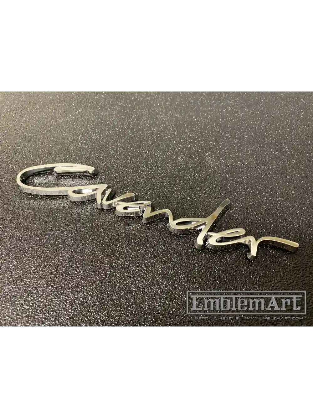 Custom Chrome Plated Emblems - Cavander Chrome Plated Emblem