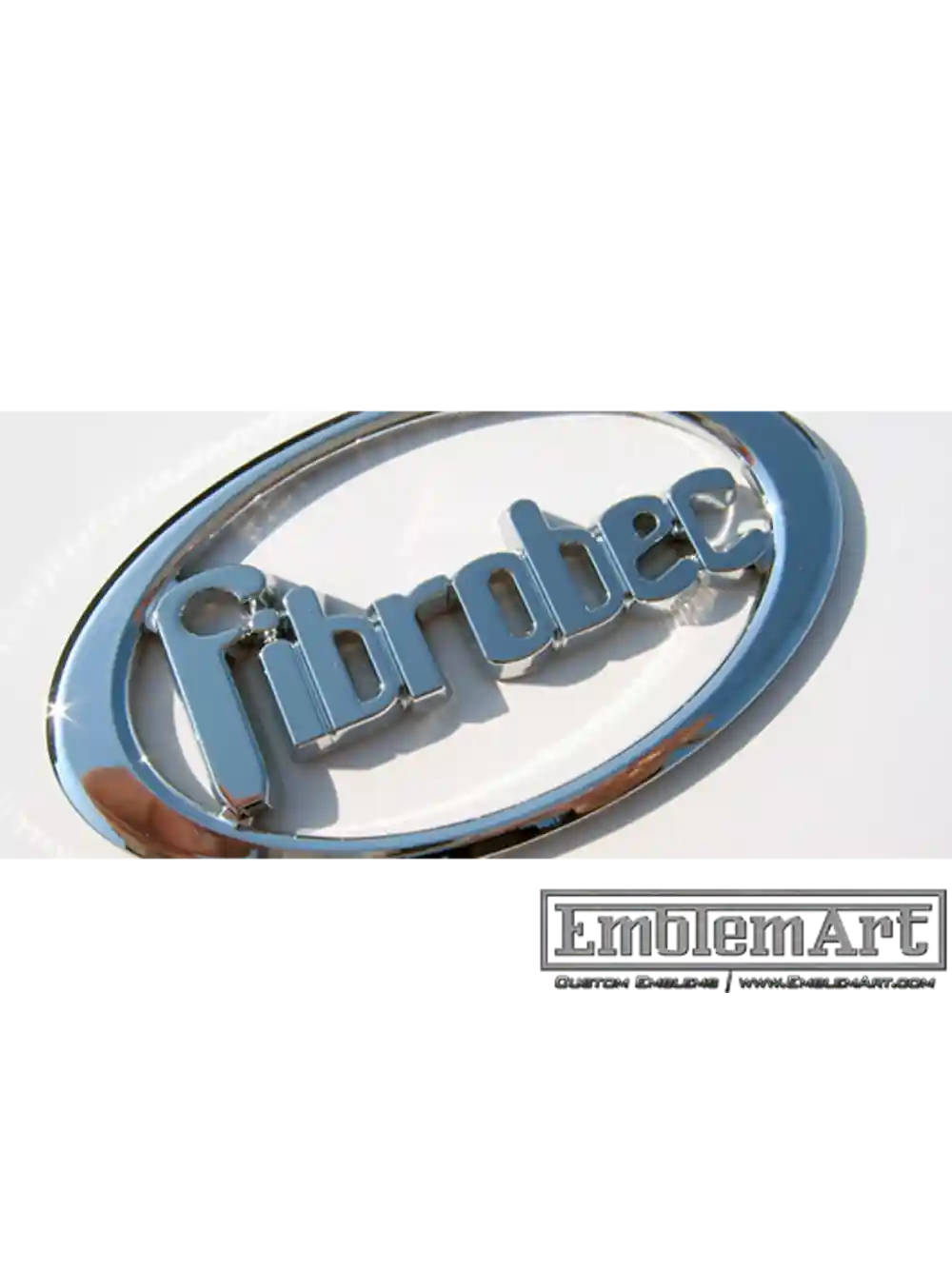 Custom Chrome Plated Emblems - Chrome Ss 02 Emblem