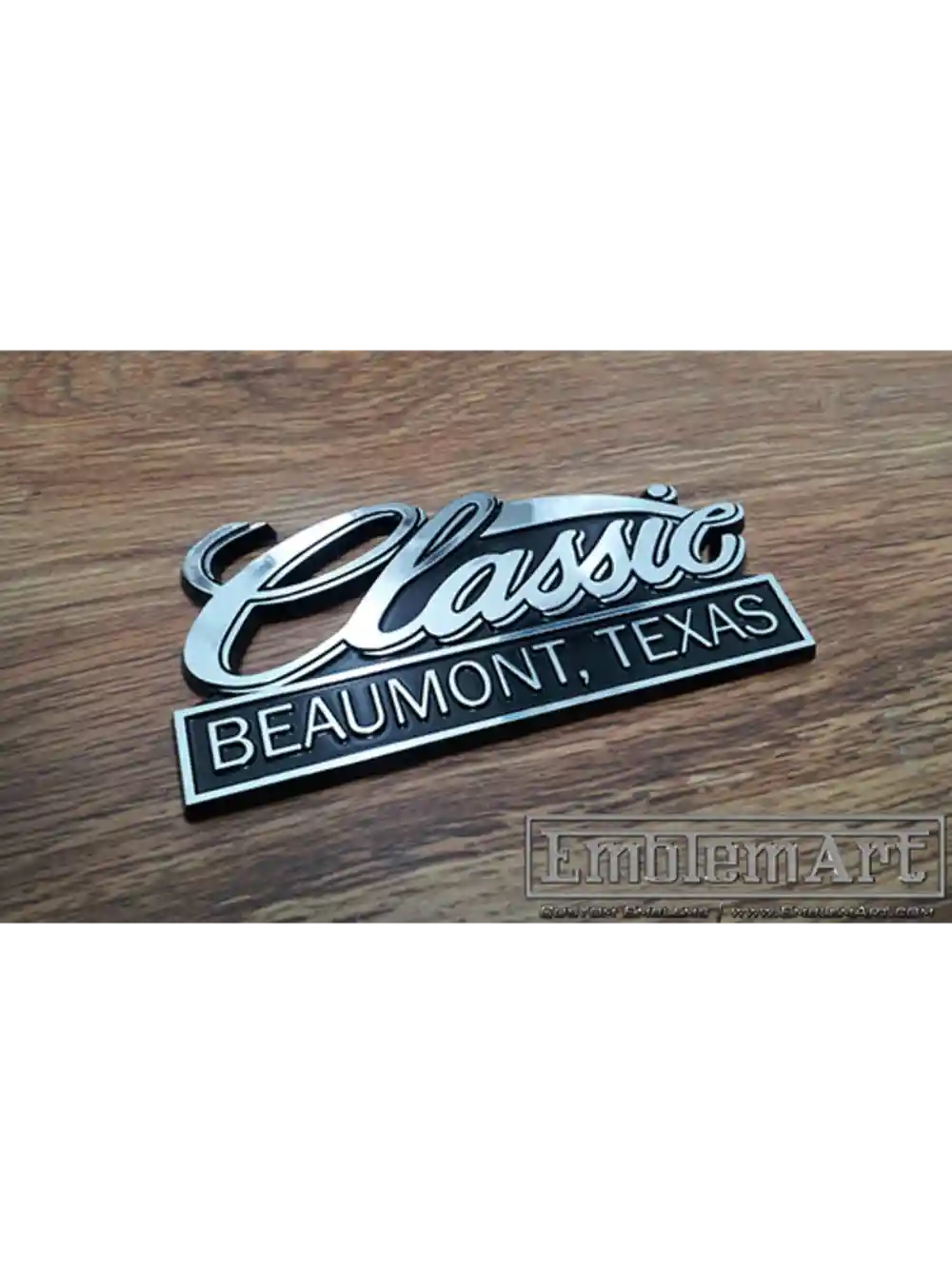 Custom Chrome Plated Emblems - Classic Emblem