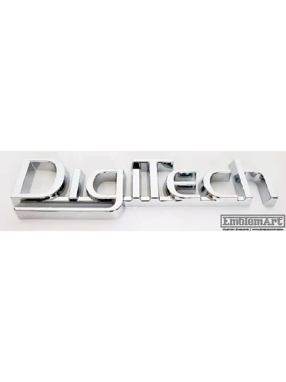 Custom Chrome Plated Emblems - Digitech Emblem