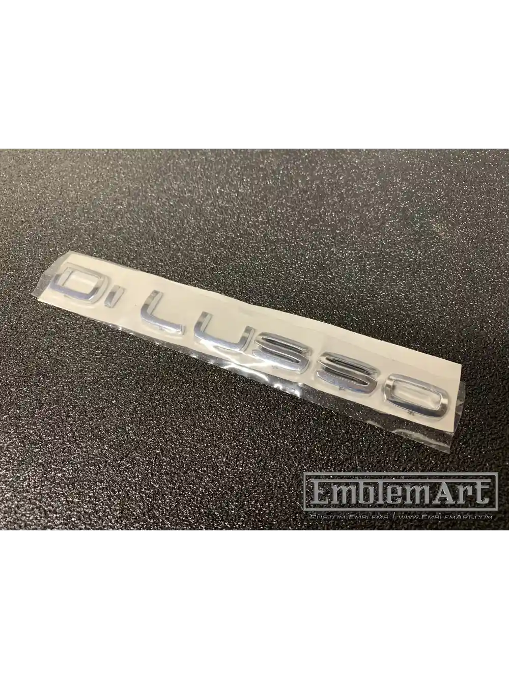 Custom Chrome Plated Emblems - Dilusso Chrome Plated 02 Emblem