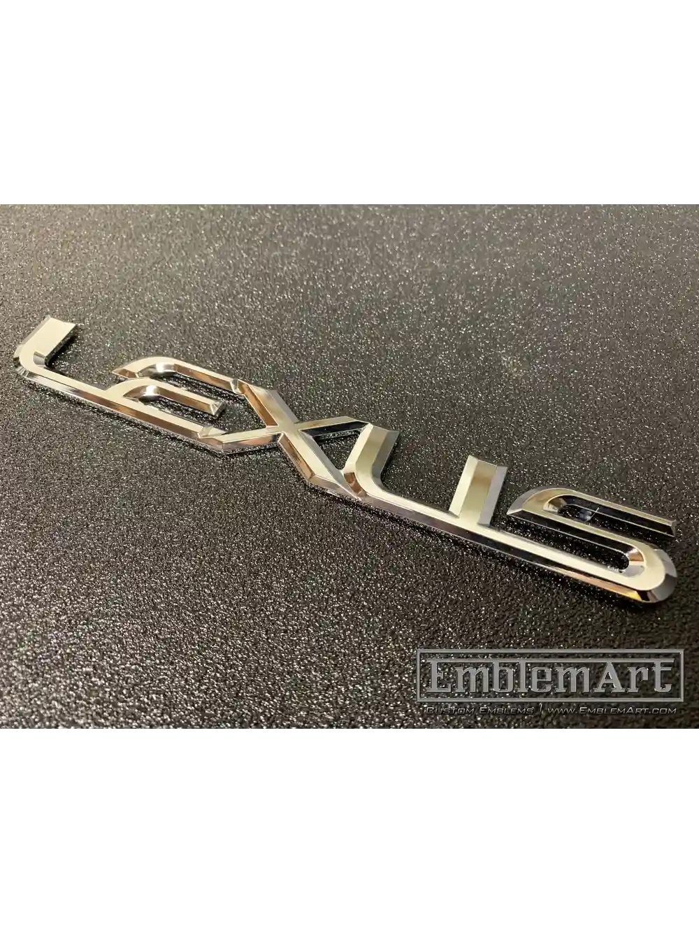 Custom Chrome Plated Emblems - Lexus Chrome Plated Emblem