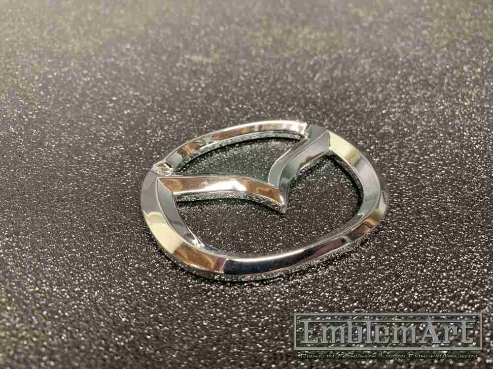 Custom Chrome Plated Emblems - Custom Mazda Emblem