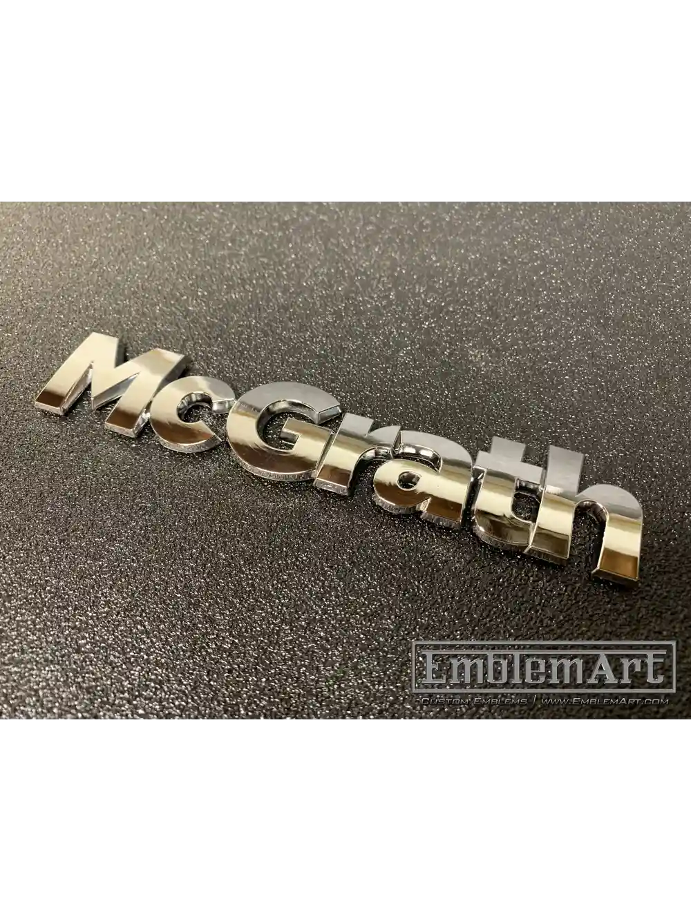 Custom Chrome Plated Emblems - Mcgraht Chrome Plated Emblem