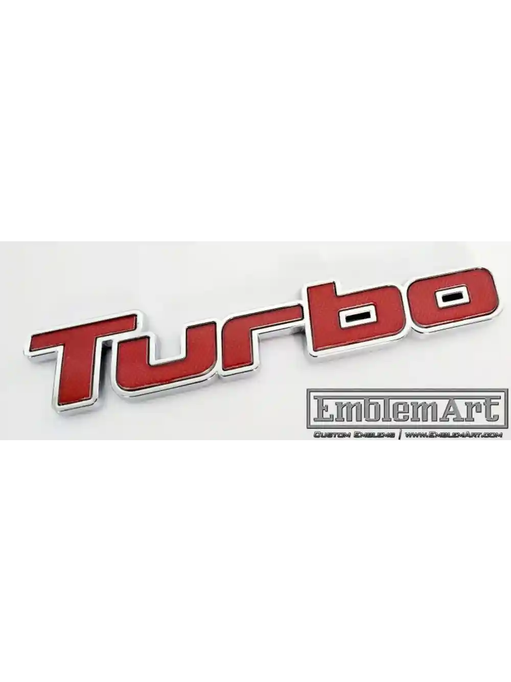 Custom Chrome Plated Emblems - Turbo Emblem