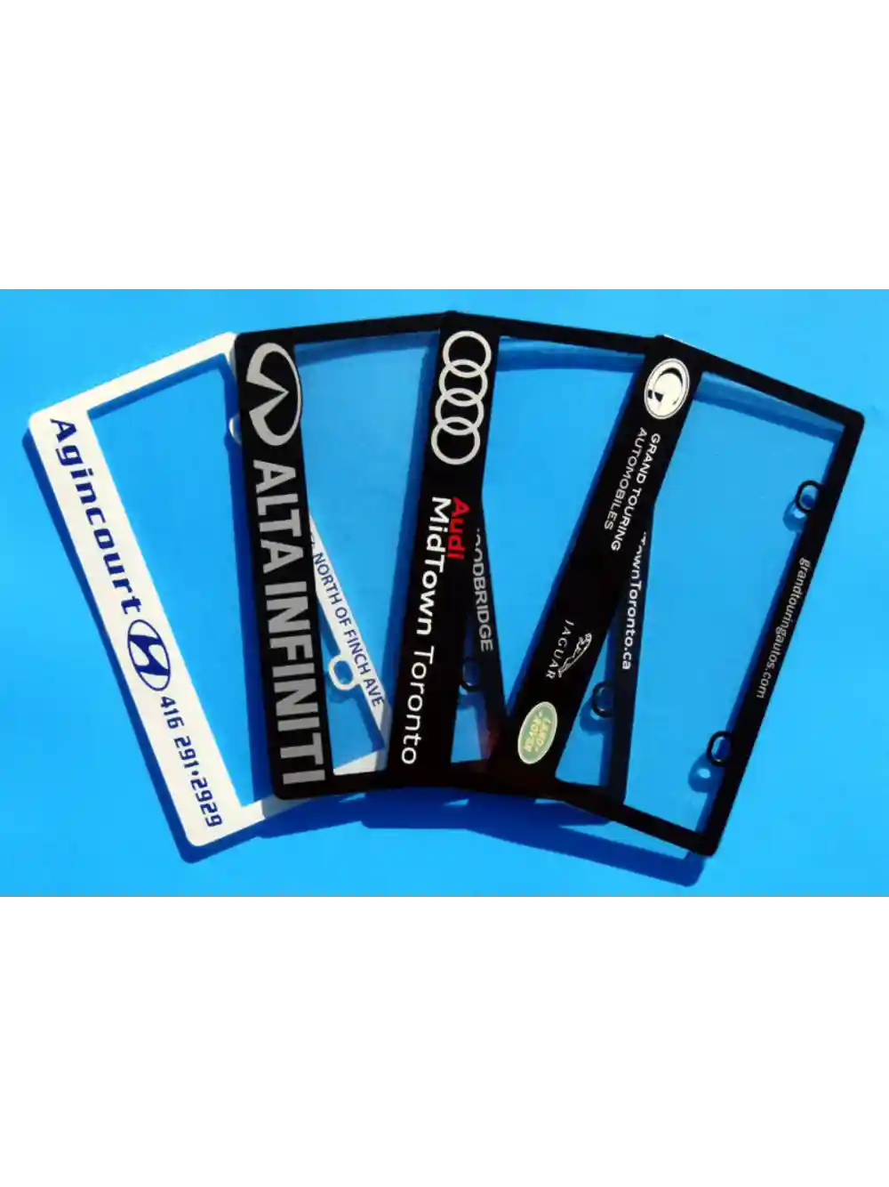 Custom Molded Plastic Emblems - License Plate Protector Emblem