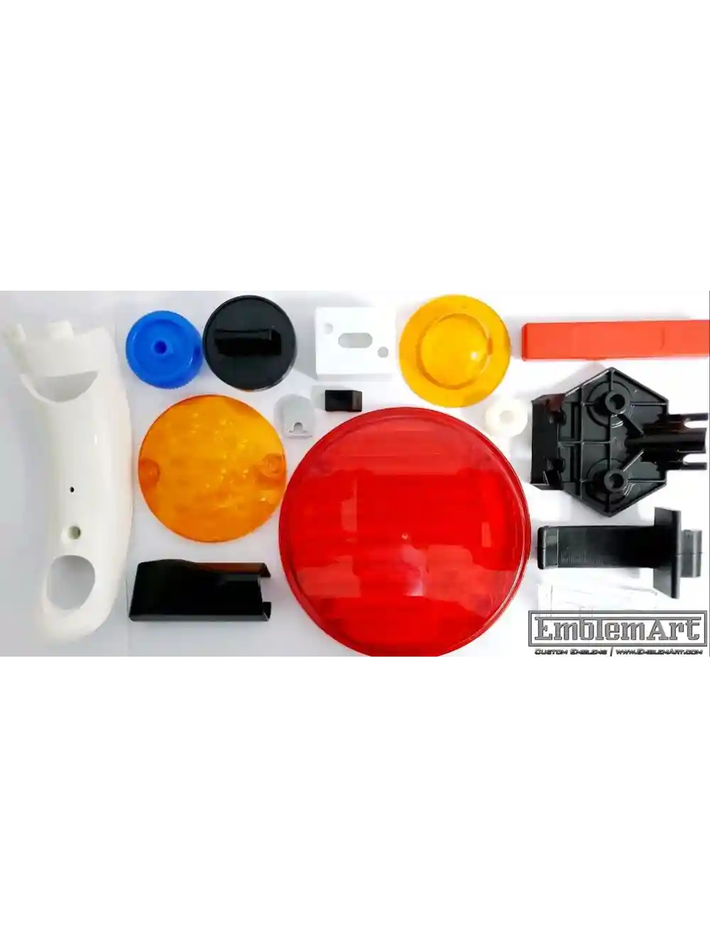 Custom Molded Plastic Emblems - Collage02 Emblem