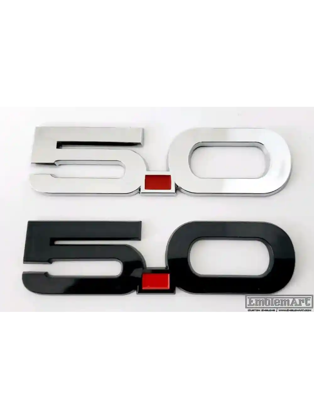 Custom Molded Plastic Emblems - Dual5 Emblem
