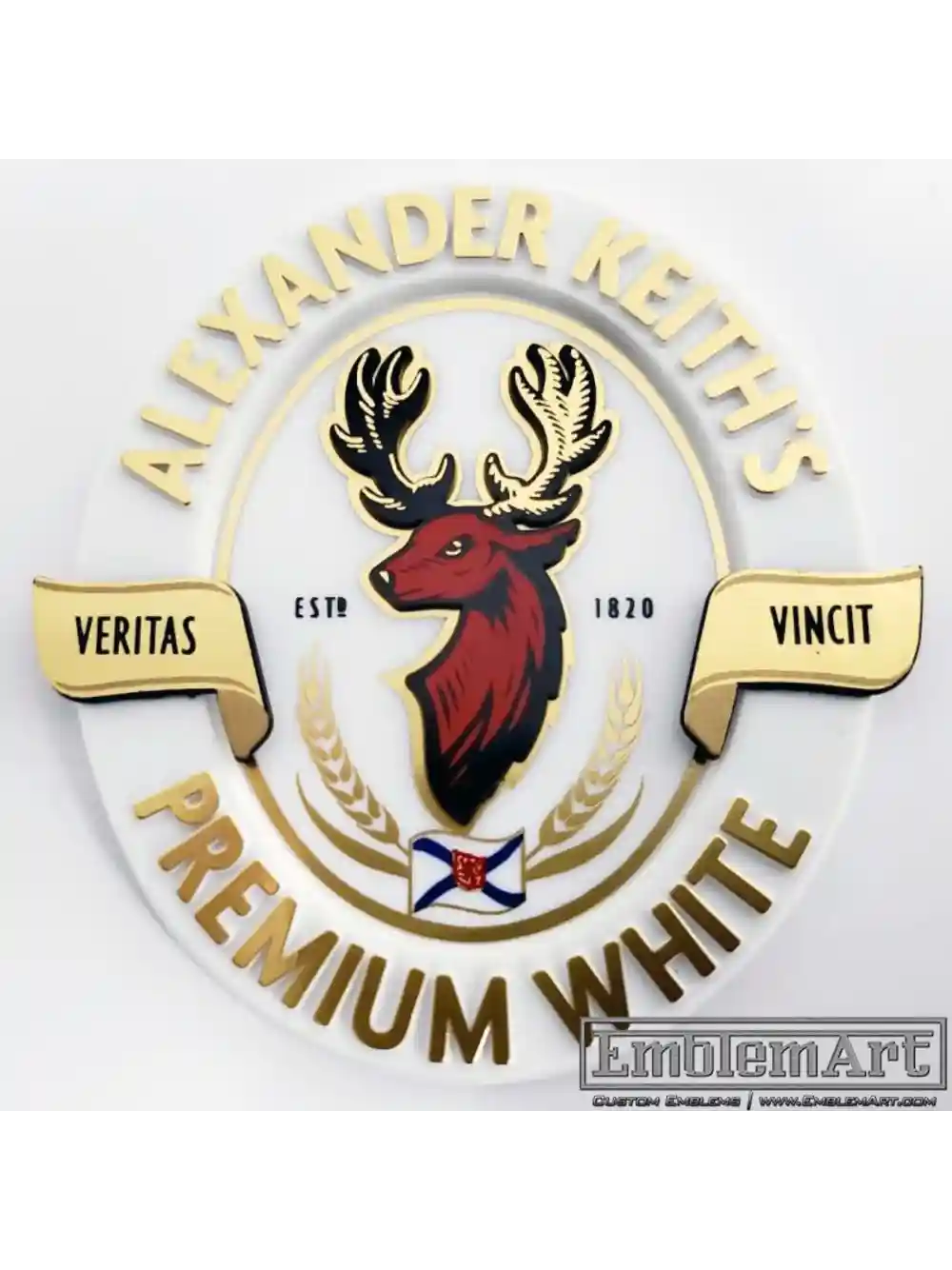 Custom Molded Plastic Emblems - Molded Plastic Emblem
