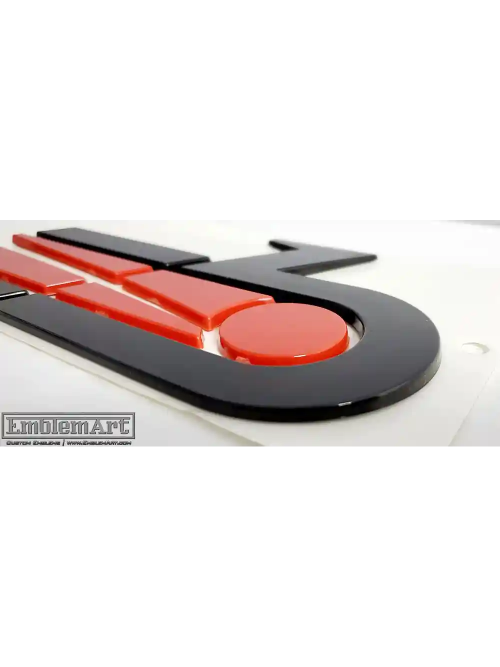 Custom Molded Plastic Emblems - Molded Plastic 01 Emblem