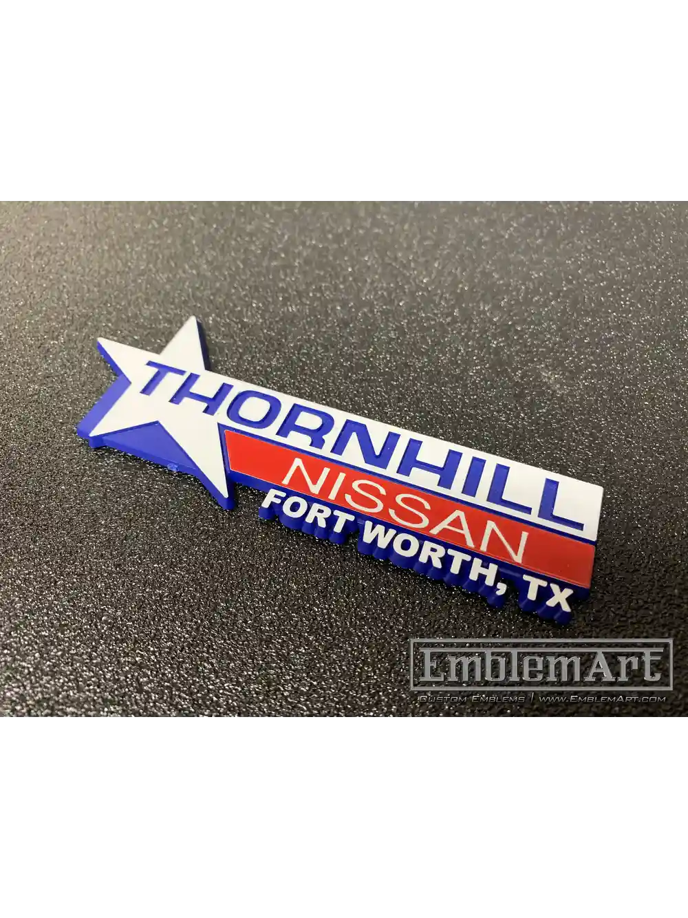 Custom Molded Plastic Emblems - Thornhill Molded Plastic Emblem