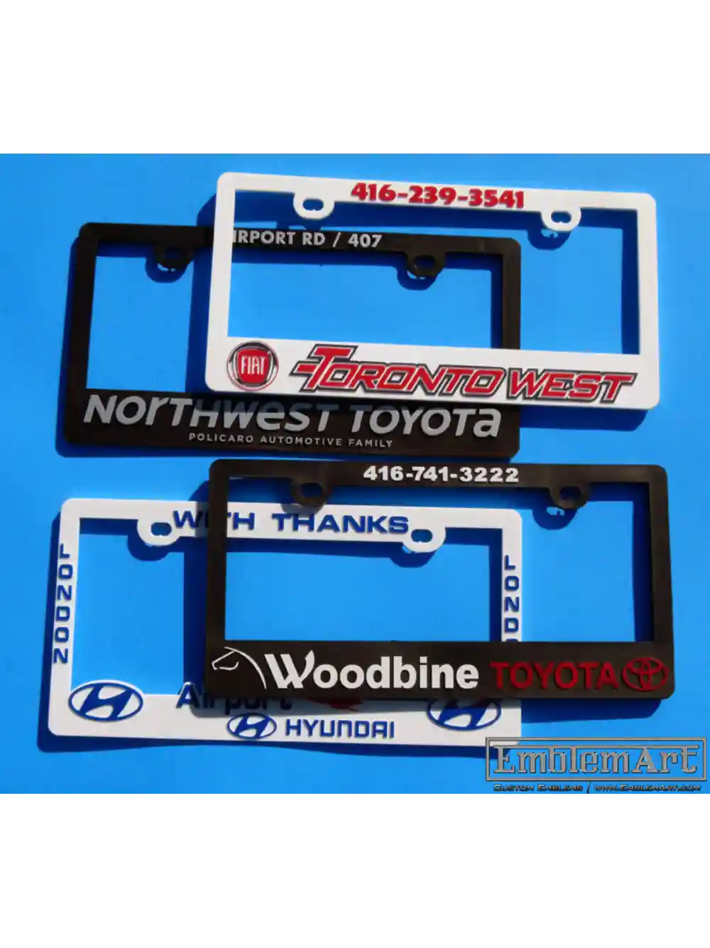 Custom Other Oem - Licence Plate Raised Frame Emblem