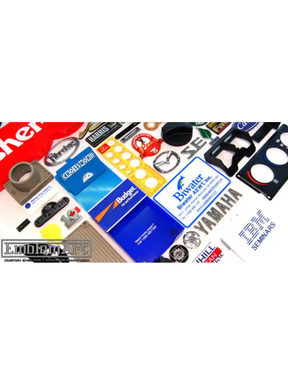 Custom Other Oem - Molded Plastic Emblem