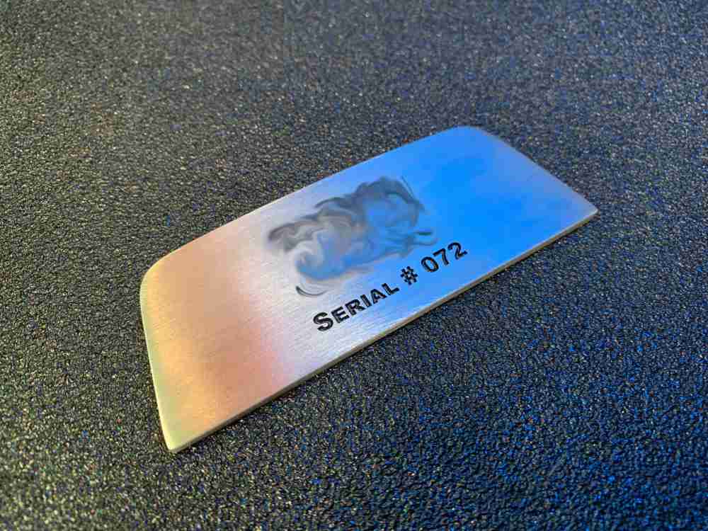 Custom Rd Emblems - Custom Aluminum With Recessed Color Fill Emblem