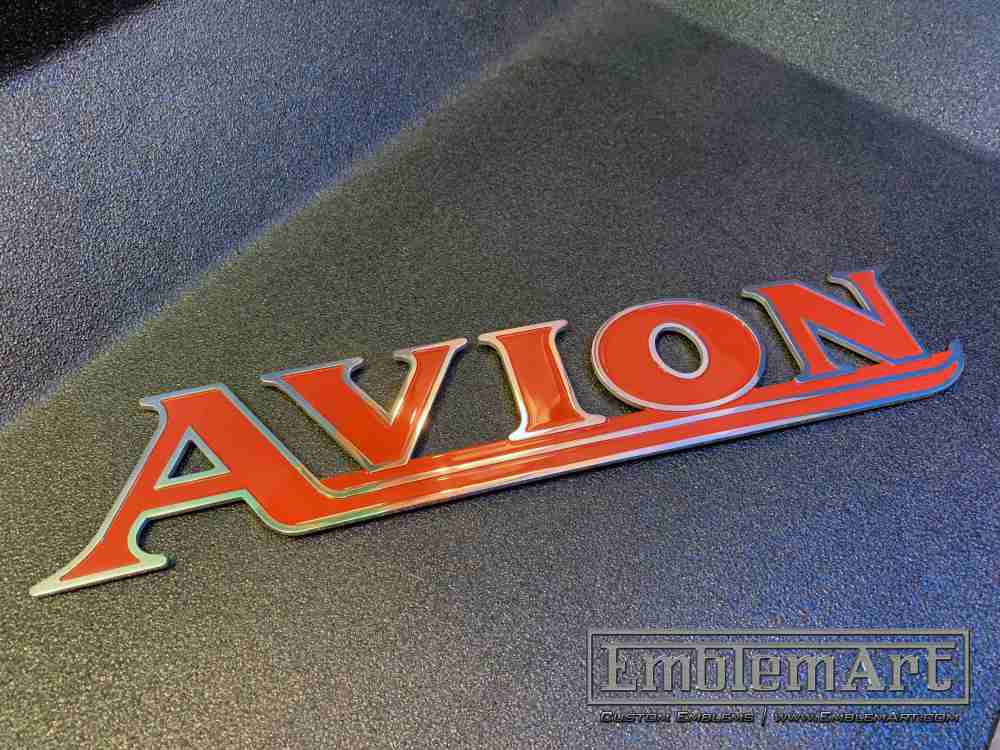 Custom Rd Emblems - Custom Avion Emblem