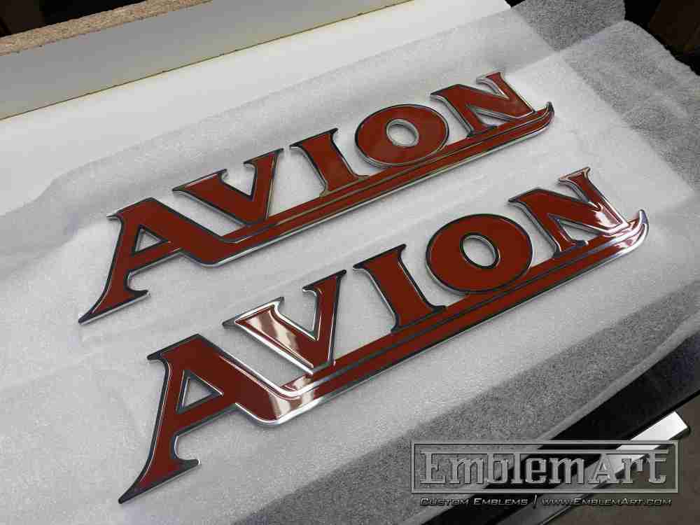 Custom Rd Emblems - Custom Avion Emblem