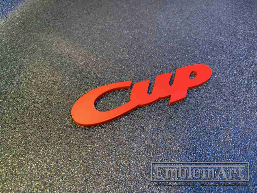 Custom Rd Emblems - Custom Cup Red Emblem