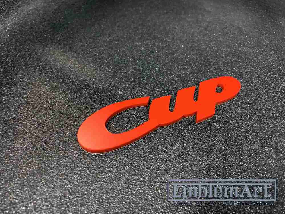 Custom Rd Emblems - Custom Cup Red Emblem