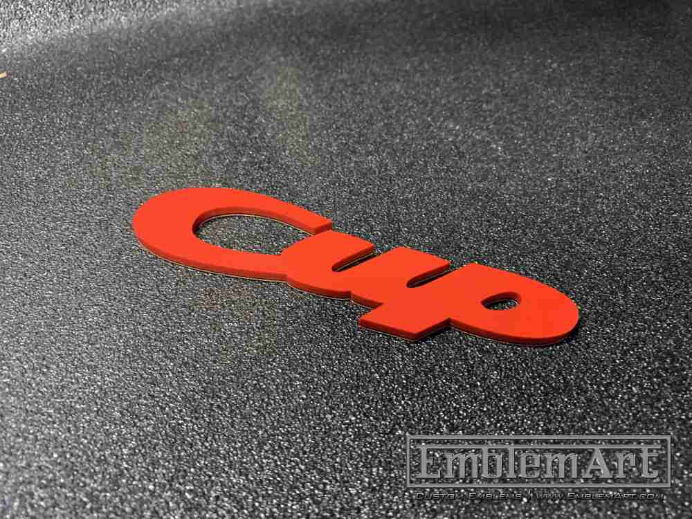 Custom Rd Emblems - Custom Cup Red Emblem