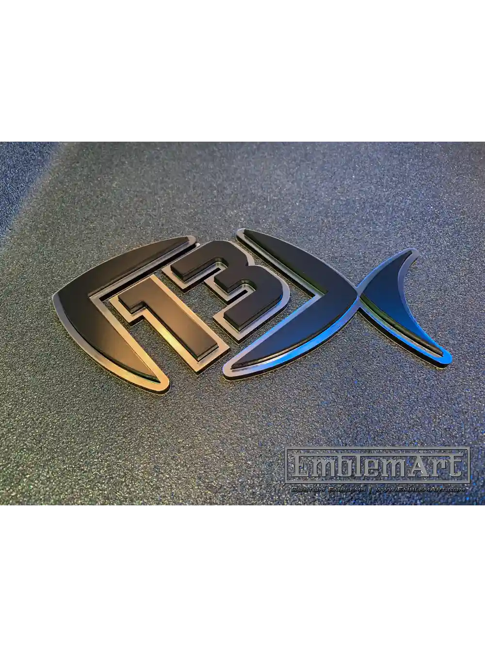 Custom Rd Emblems - Fish 13 01 Emblem