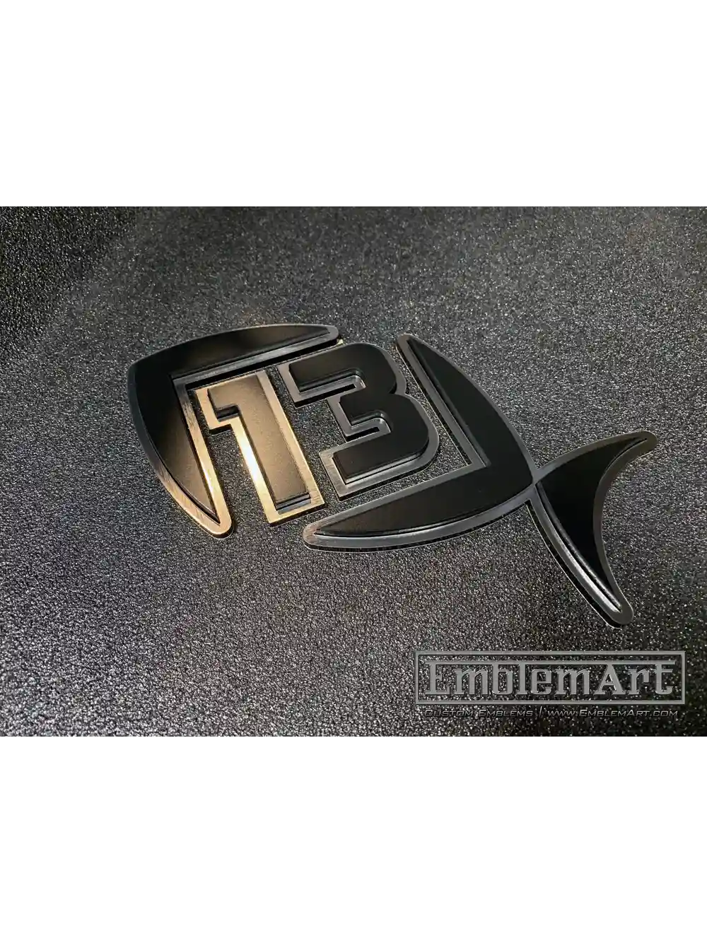 Custom Rd Emblems - Fish 13 03 Emblem