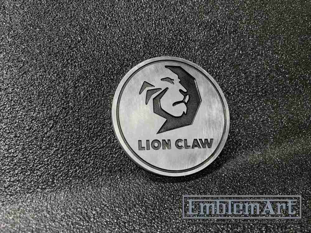 Custom Rd Emblems - Custom Lion Claw Aluminum Emblem