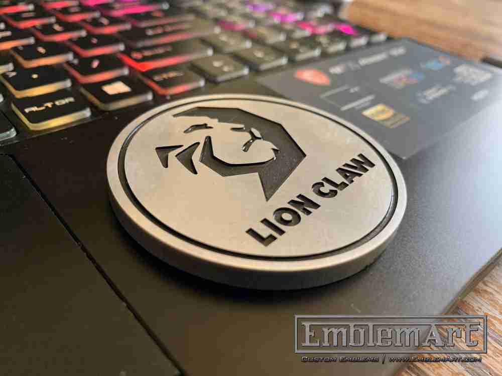 Custom Rd Emblems - Custom Lion Claw Aluminum Emblem