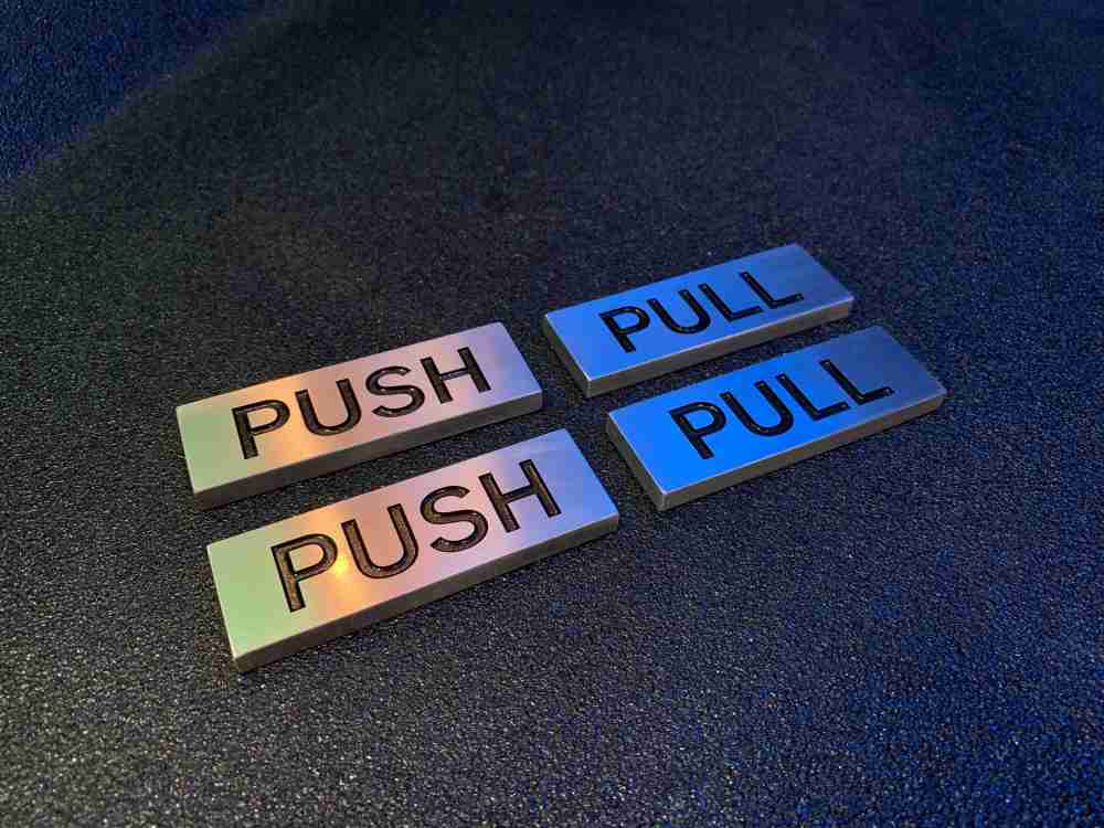 Custom Rd Emblems - Custom Push Pull Emblem