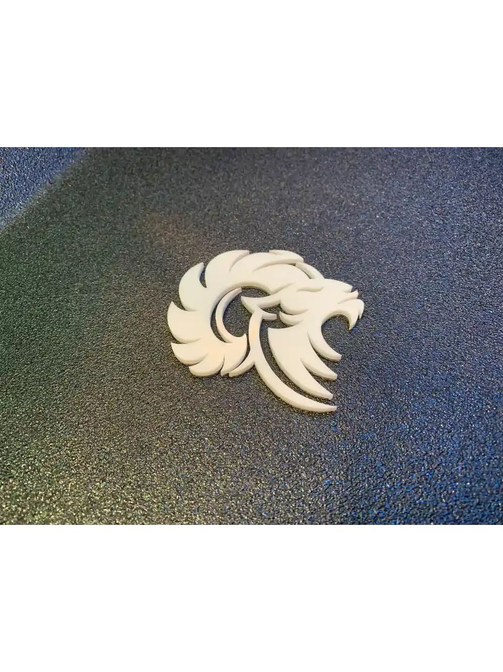 Custom Rd Emblems - White Ram 01 Emblem