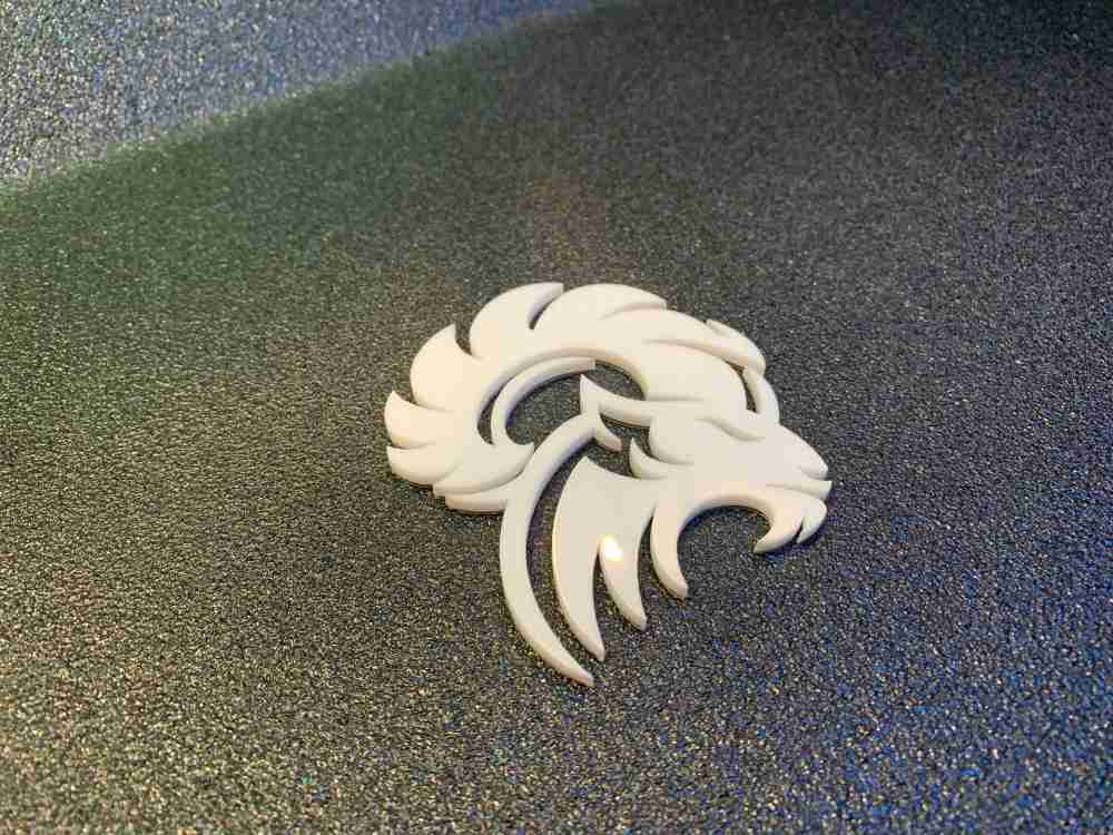 Custom Rd Emblems - Custom White Ram Emblem