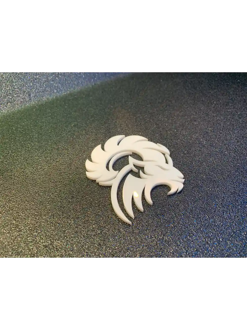 Custom Rd Emblems - White Ram 02 Emblem